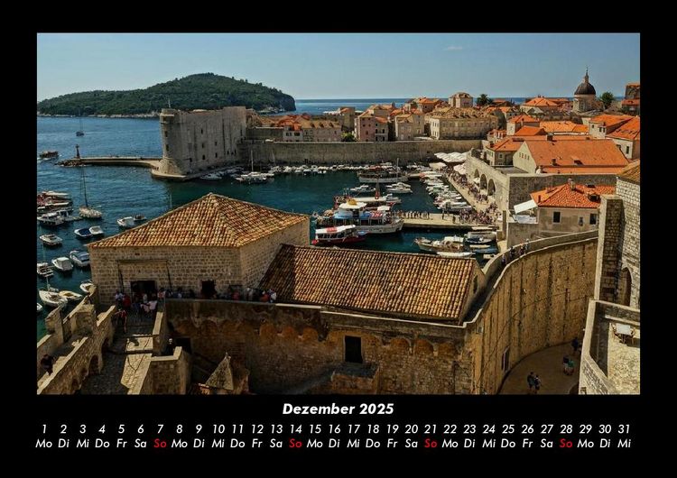 Produktbild: Kroatien 2025 Fotokalender DIN A3