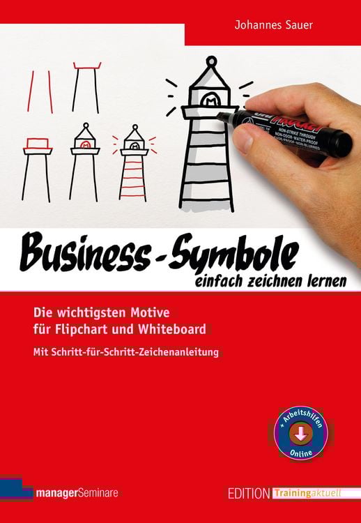 Produktbild: Business-Symbole einfach zeichnen lernen