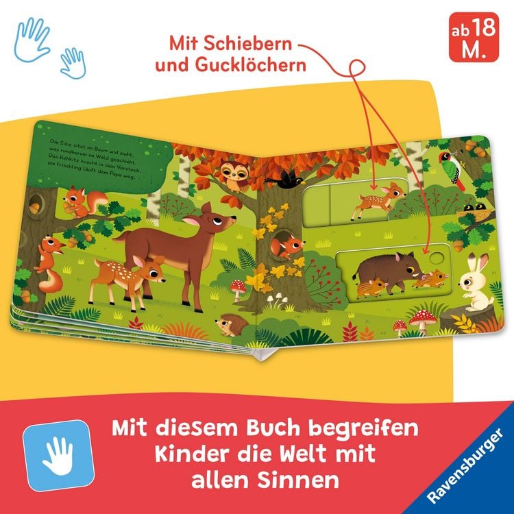 Produktbild: Mein Schiebe-Mitmachbuch - Lieblingstiere