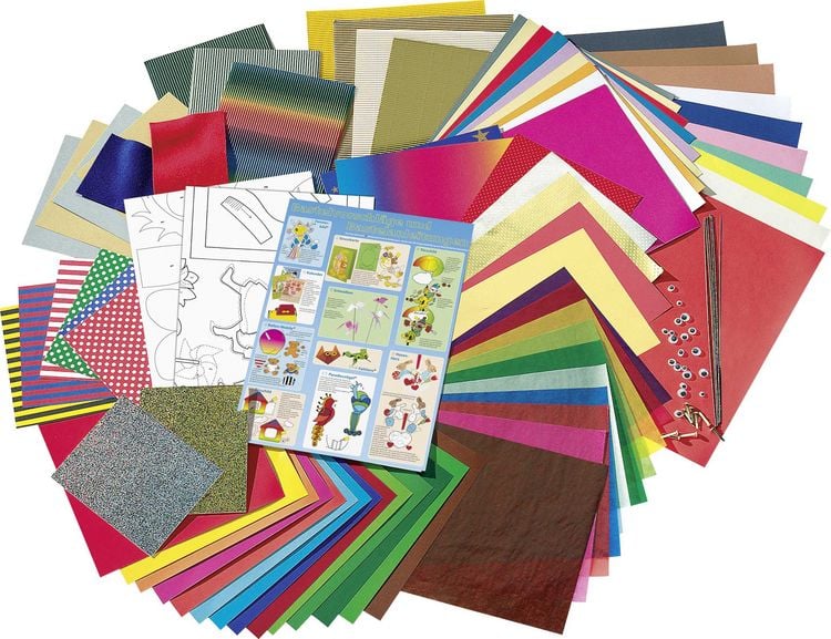 Produktbild: Folia Bastel-Koffer JUMBO 107-teilig
