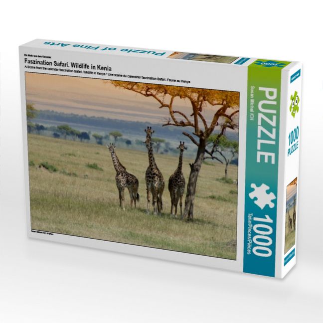 Produktbild: Ein Motiv aus dem Kalender Faszination Safari. Wildlife in Kenia (Puzzle)