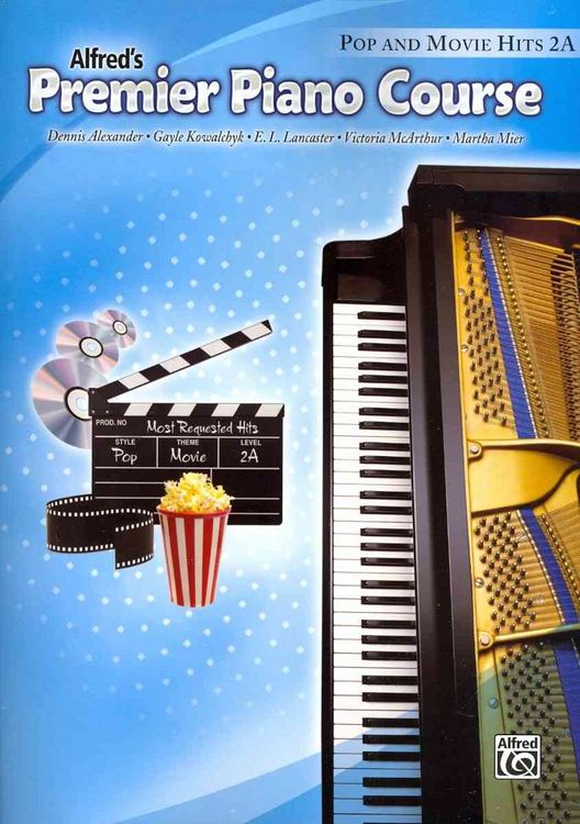 Produktbild: Alexander, D: Premier Piano Course Pop and Movie Hits, Bk 2a