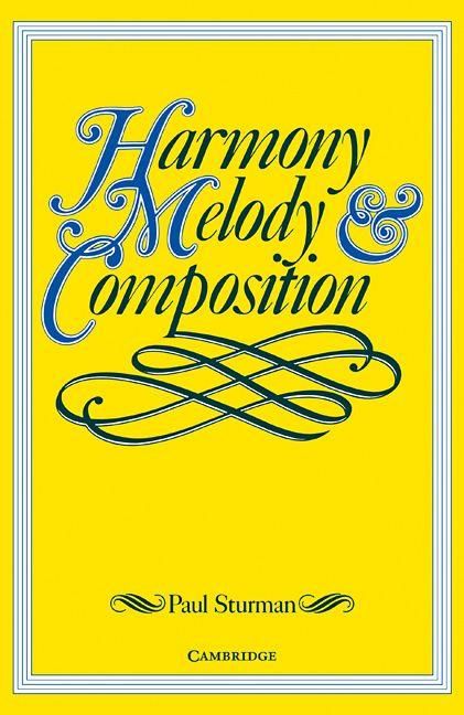 Produktbild: Harmony, Melody and Composition