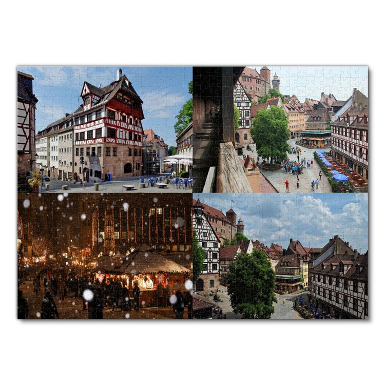 Produktbild: Lais Puzzle Collage N&uuml;rnberg 1000 Teile