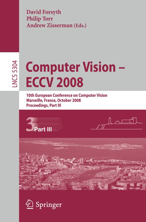 Produktbild: Computer Vision - ECCV 2008