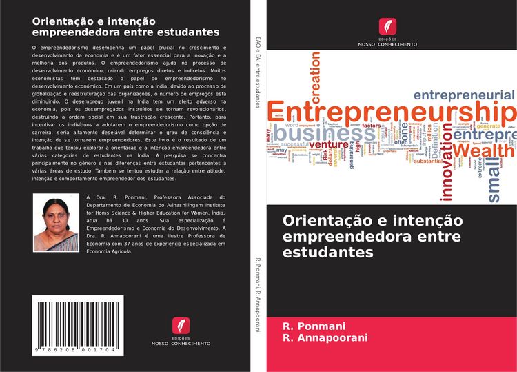 Produktbild: Orienta&ccedil;&atilde;o e inten&ccedil;&atilde;o empreendedora entre estudantes