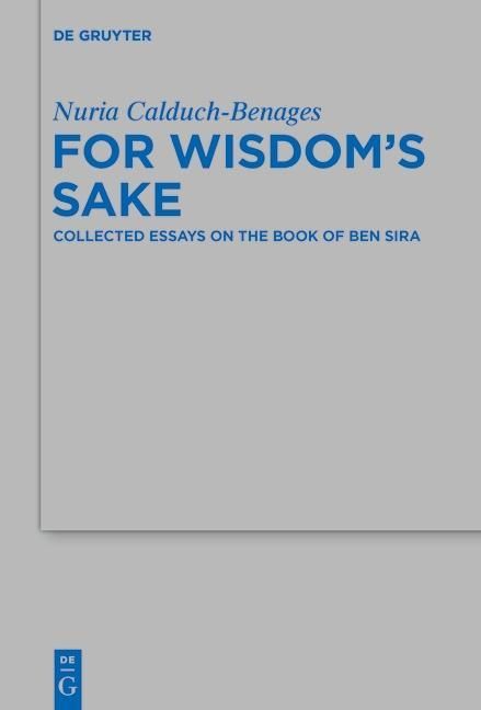 Produktbild: For Wisdom's Sake
