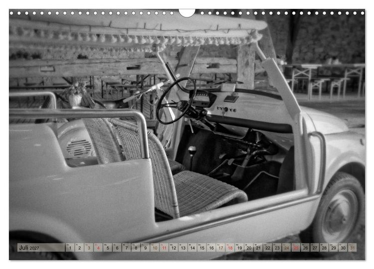Produktbild: il Cinquecento - Details im Fokus - im Look eines legend&auml;ren Analogfilms (Wandkalender 2027 DIN A3 quer), CALVENDO Monatskalender