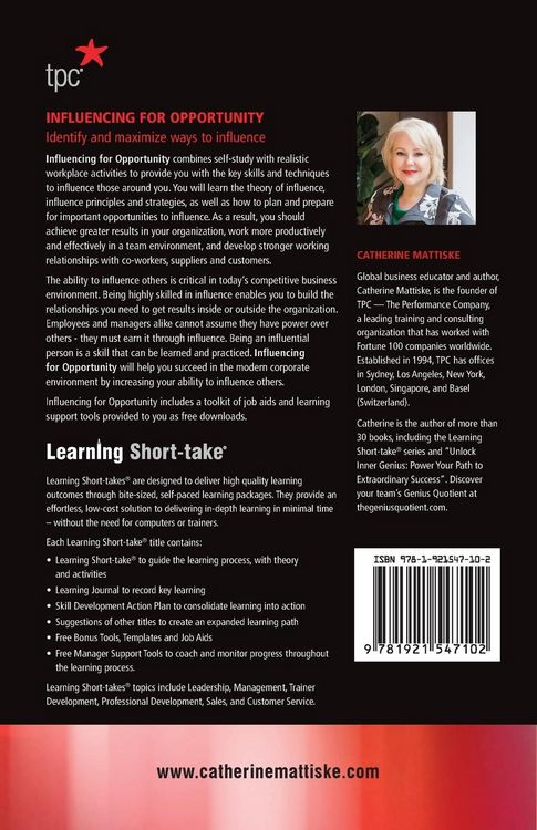 Produktbild: Influencing for Opportunity