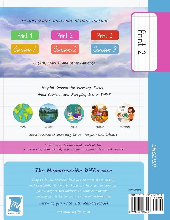 Produktbild: Handwriting Practice Workbook - The Lord's Prayer - Christian Prayers - Print, Level 2
