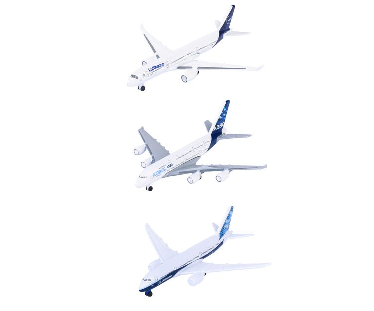 Produktbild: Airplane Assortment, 3-sort.