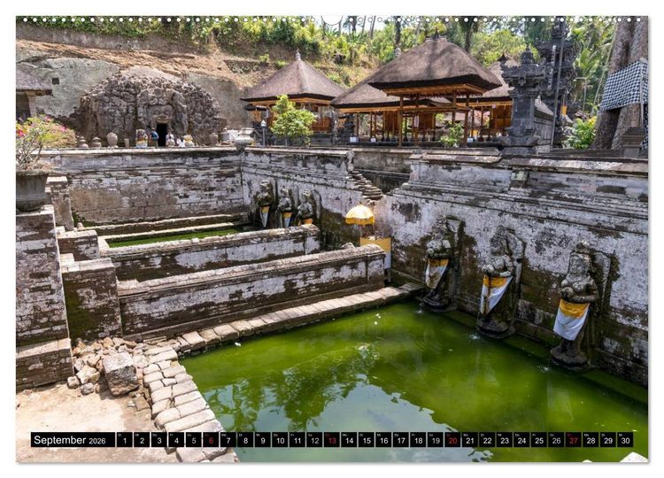 Produktbild: Ubud - Bali (hochwertiger Premium Wandkalender 2026 DIN A2 quer), Kunstdruck in Hochglanz