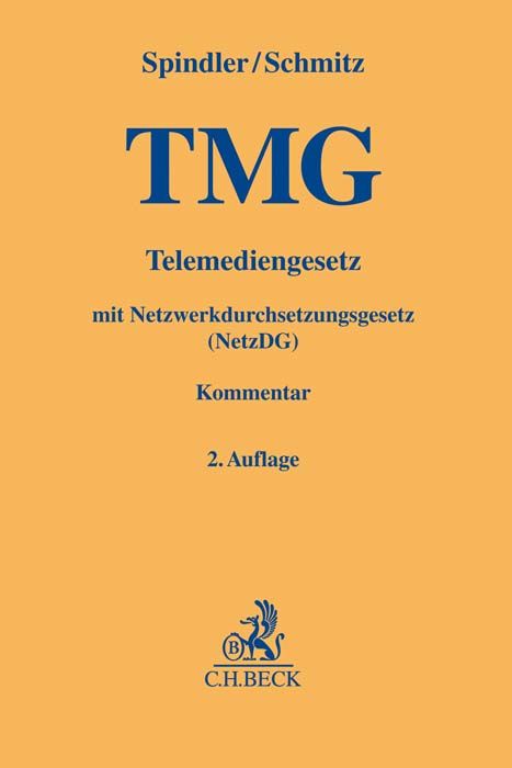 Produktbild: Telemediengesetz. TMG. NetzDG