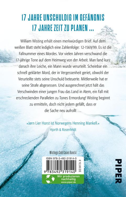 Produktbild: Wisting und der See des Vergessens