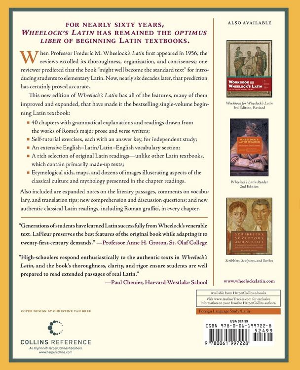 Produktbild: Wheelock's Latin, 7th Edition (Revised)