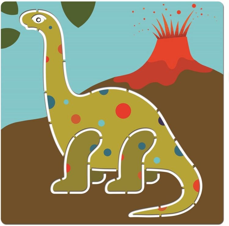Produktbild: Schablone Dinosaurs