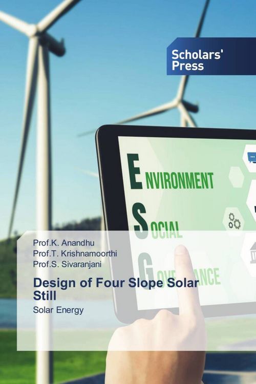 Produktbild: Design of Four Slope Solar Still