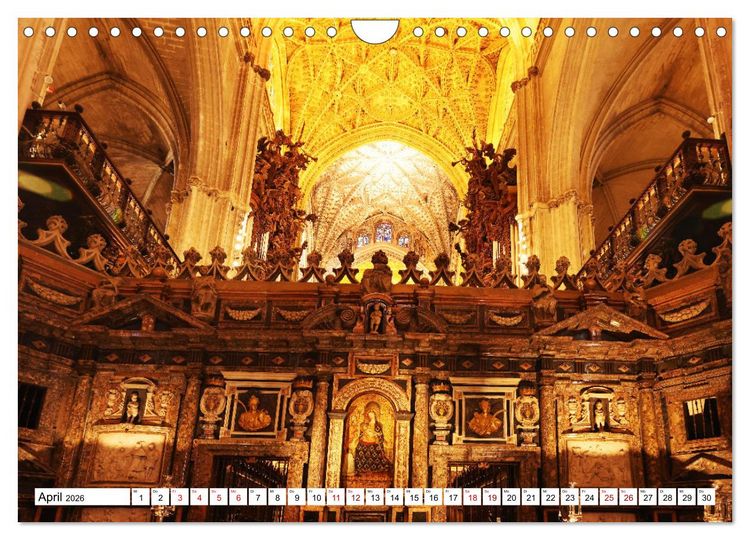 Produktbild: Santa Mar&iacute;a de la Sede (Wandkalender 2026 DIN A4 quer), CALVENDO Monatskalender