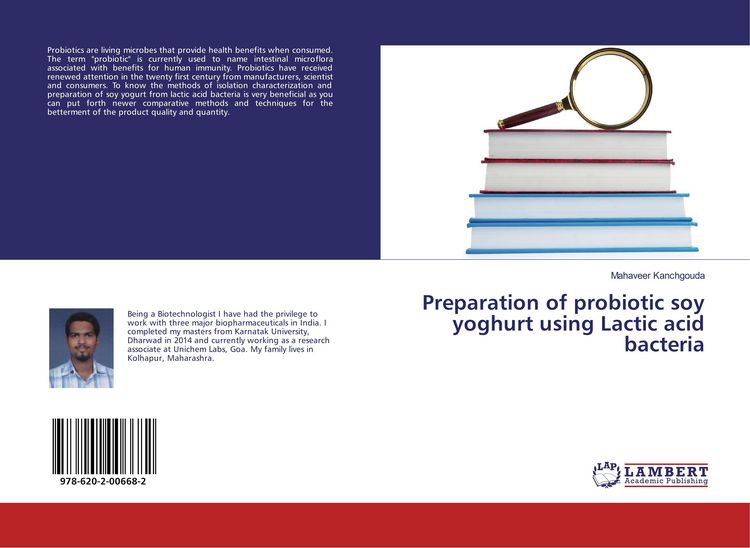 Produktbild: Preparation of probiotic soy yoghurt using Lactic acid bacteria