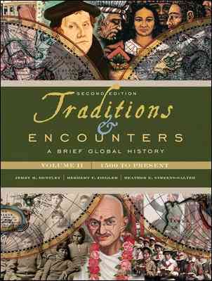Produktbild: Traditions & Encounters: A Brief Global History, Volume II