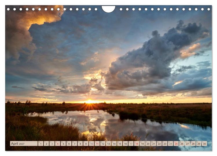 Produktbild: Deutschlands Moore (Wandkalender 2027 DIN A4 quer), CALVENDO Monatskalender