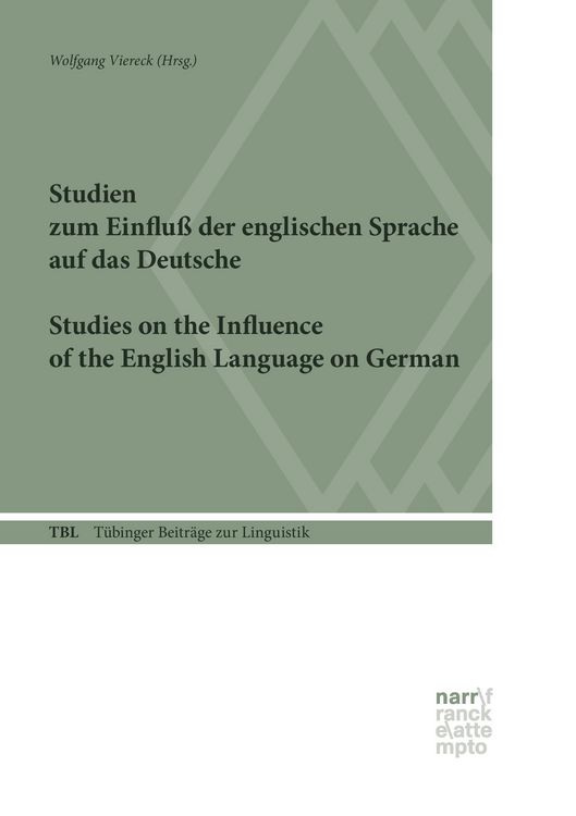 Produktbild: Studien zum Einflu&szlig; der englischen Sprache auf das Deutsche