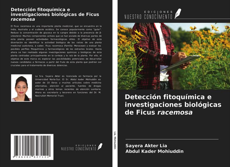Produktbild: Detecci&oacute;n fitoqu&iacute;mica e investigaciones biol&oacute;gicas de Ficus racemosa