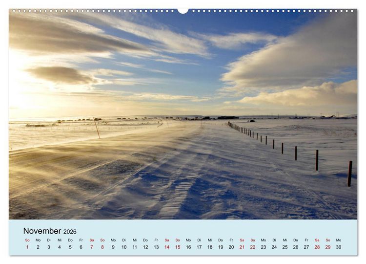Produktbild: Lichtstimmungen des Nordens (hochwertiger Premium Wandkalender 2026 DIN A2 quer), Kunstdruck in Hochglanz