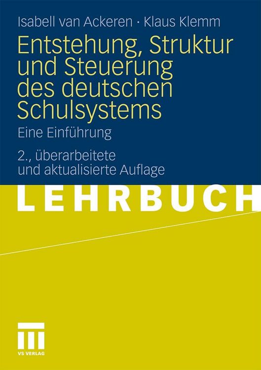 Produktbild: Van Ackeren, I: Entstehung, Struktur und Steuerung des deuts
