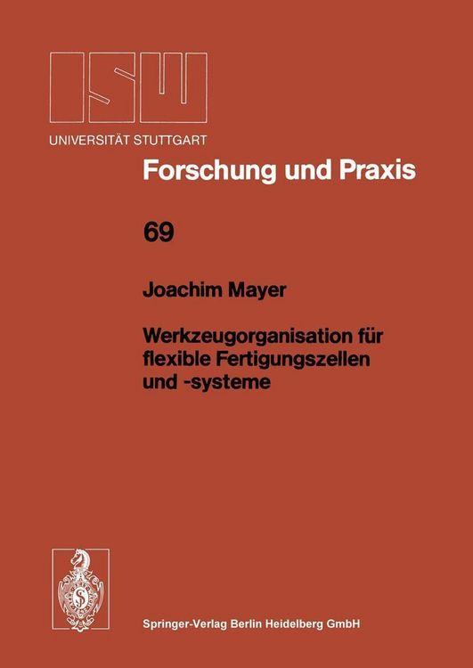 Produktbild: Werkzeugorganisation f&uuml;r flexible Fertigungszellen und -systeme