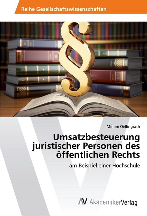 Produktbild: Umsatzbesteuerung juristischer Personen des &ouml;ffentlichen Rechts