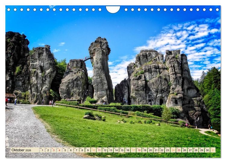 Produktbild: Reise durch Deutschland - Niedersachsen (Wandkalender 2026 DIN A4 quer), CALVENDO Monatskalender