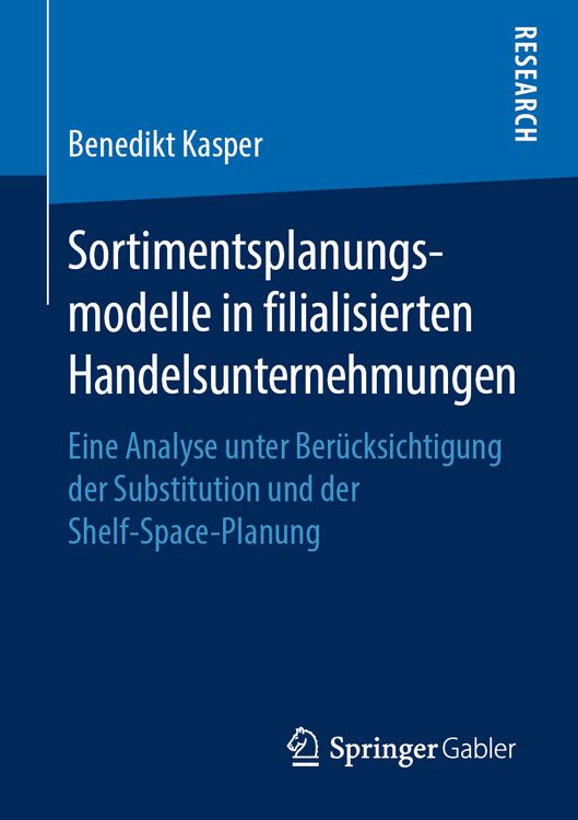 Produktbild: Sortimentsplanungsmodelle in filialisierten Handelsunternehmungen