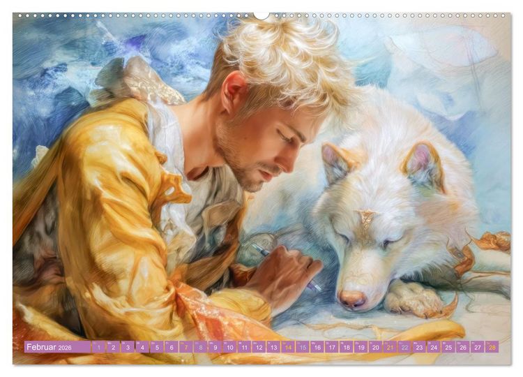 Produktbild: Fantasiereiche Kreationen - Sch&ouml;pferisch umgesetzt (Wandkalender 2026 DIN A2 quer), CALVENDO Monatskalender