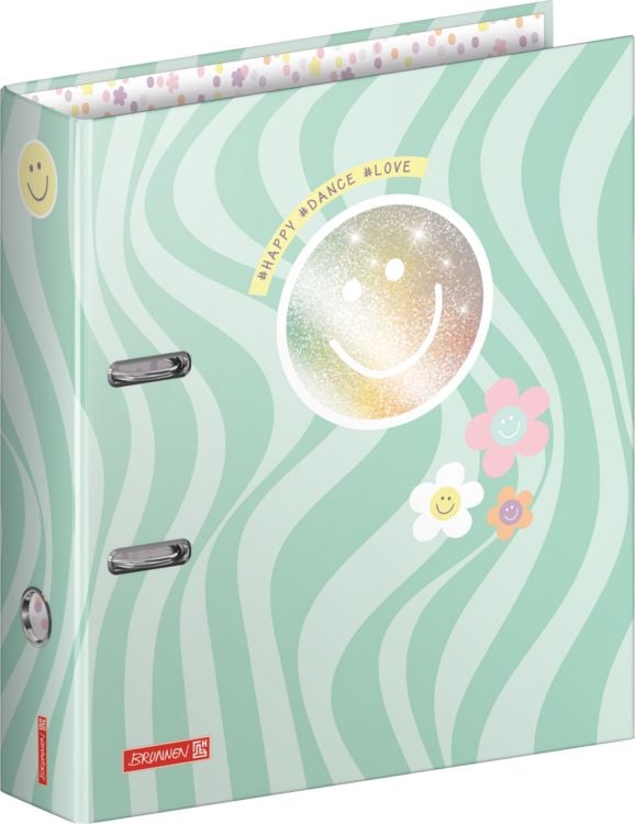 Produktbild: Brunnen Ordner 70 mm Happy Hippie