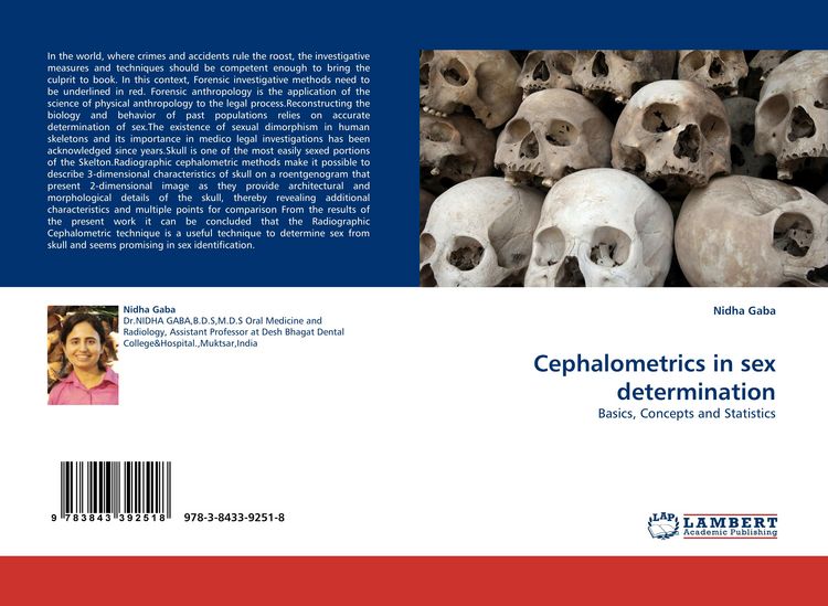 Produktbild: Cephalometrics in sex determination