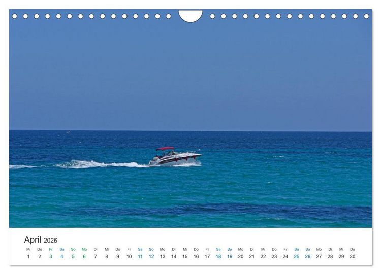 Produktbild: Segelboote und Yachten - Lebensart am Mittelmeer (Wandkalender 2026 DIN A4 quer), CALVENDO Monatskalender