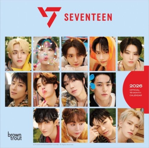 Produktbild: Seventeen Official 2026 7 X 14 Inch (Hanging) Monthly Mini Wall Calendar
