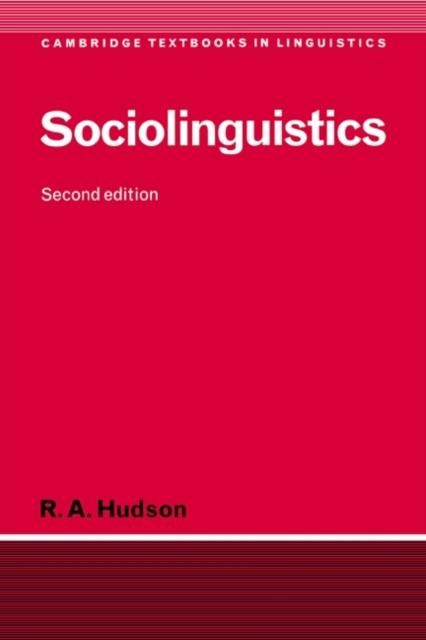 Produktbild: Sociolinguistics