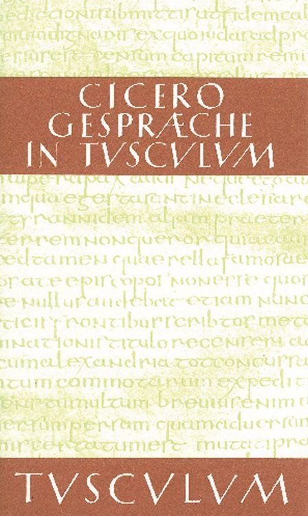Produktbild: Gespr&auml;che in Tusculum / Tusculanae disputationes
