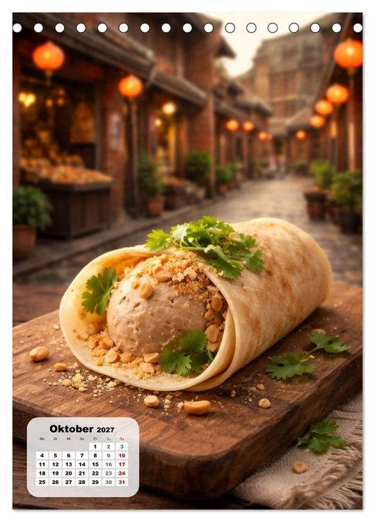 Produktbild: Taiwan &ndash; Eine Schlemmerreise durchs Land der Nachtm&auml;rkte (Tischkalender 2027 DIN A5 hoch), CALVENDO Monatskalender