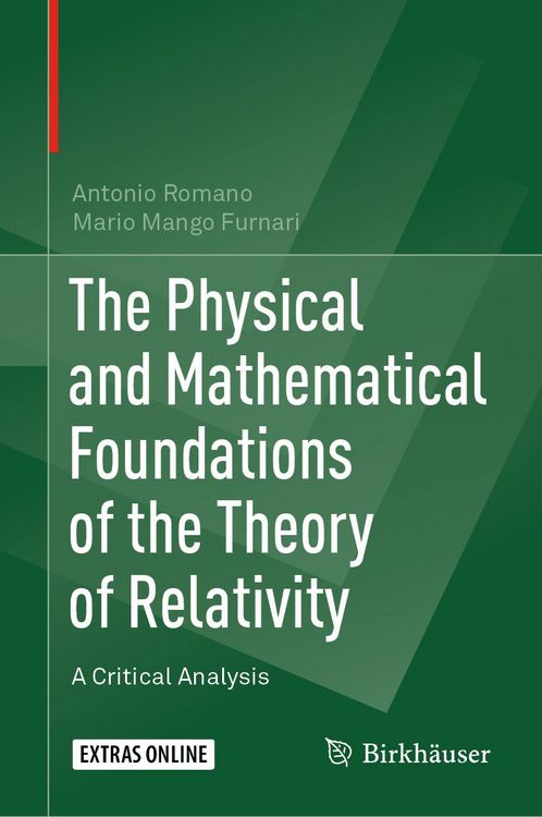 Produktbild: The Physical and Mathematical Foundations of the Theory of Relativity