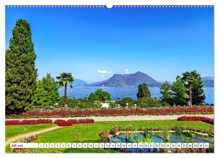 Produktbild: Piemont - Norditaliens stille Sch&ouml;nheit (Wandkalender 2026 DIN A2 quer), CALVENDO Monatskalender