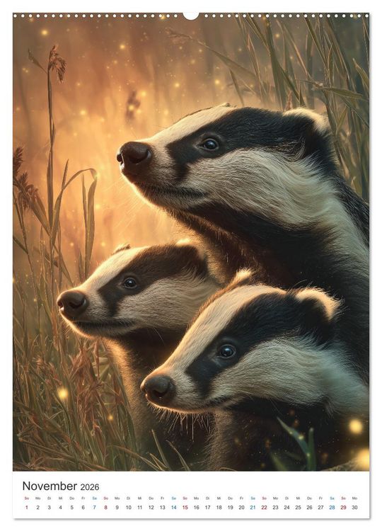 Produktbild: Wild und Wundervoll (hochwertiger Premium Wandkalender 2026 DIN A2 hoch), Kunstdruck in Hochglanz
