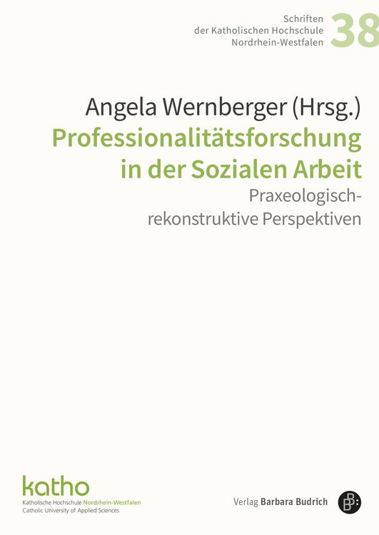 Produktbild: Professionalit&auml;tsforschung in der Sozialen Arbeit