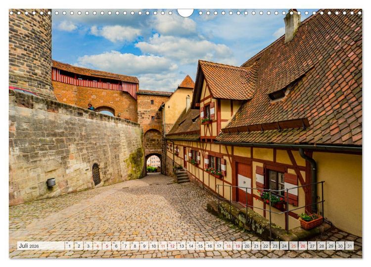 Produktbild: N&uuml;rnberg Impressionen (Wandkalender 2026 DIN A3 quer), CALVENDO Monatskalender