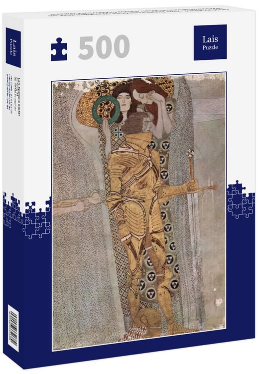 Produktbild: Lais Puzzle Gustav Klimt - Der Beethovenfries, Wandgem&auml;lde im Sezessionshaus in Wien, heute &Ouml;sterreiche Galerie 500 Teile