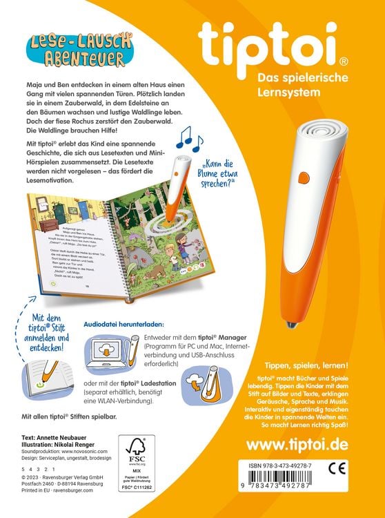 Produktbild: Tiptoi&reg; Lese-Lausch-Abenteuer - Zauberwald