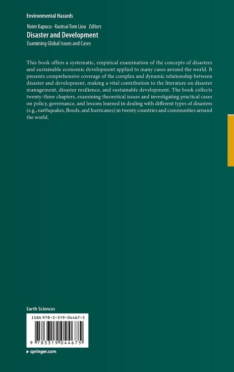 Produktbild: Disaster and Development