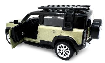 Produktbild: Land Rover Defender 110 Diecast 1:43 gr&uuml;n 2in1